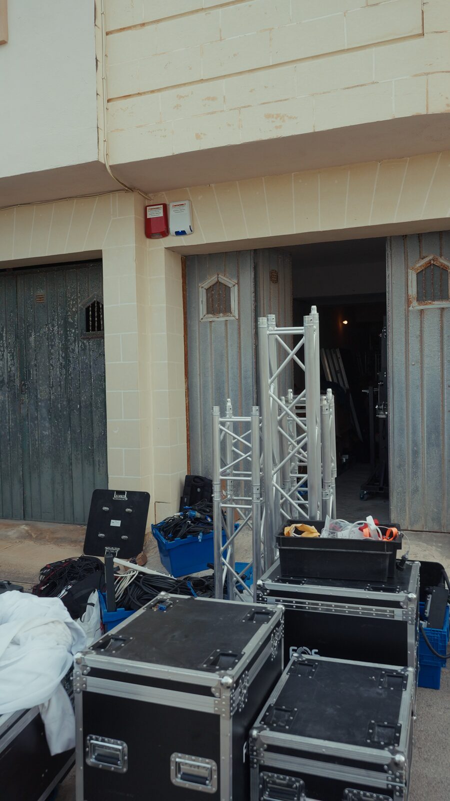 DJ and sound equipment ready for hire