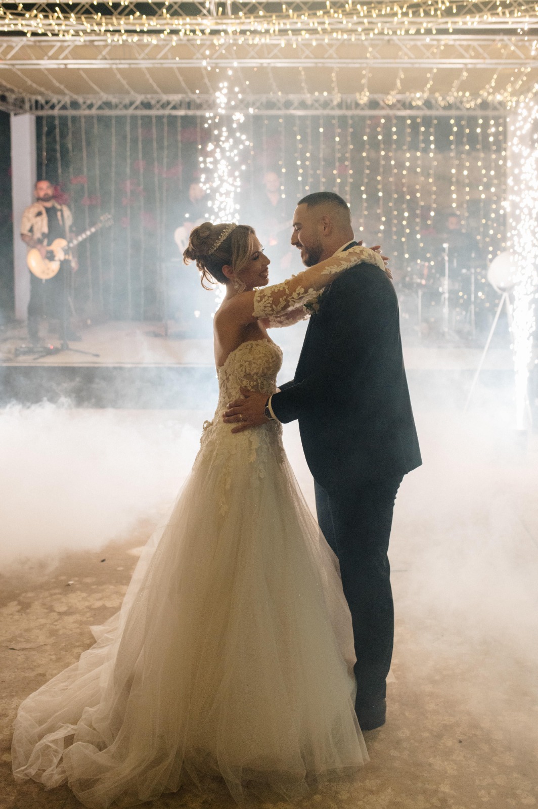 First dance with live vocals