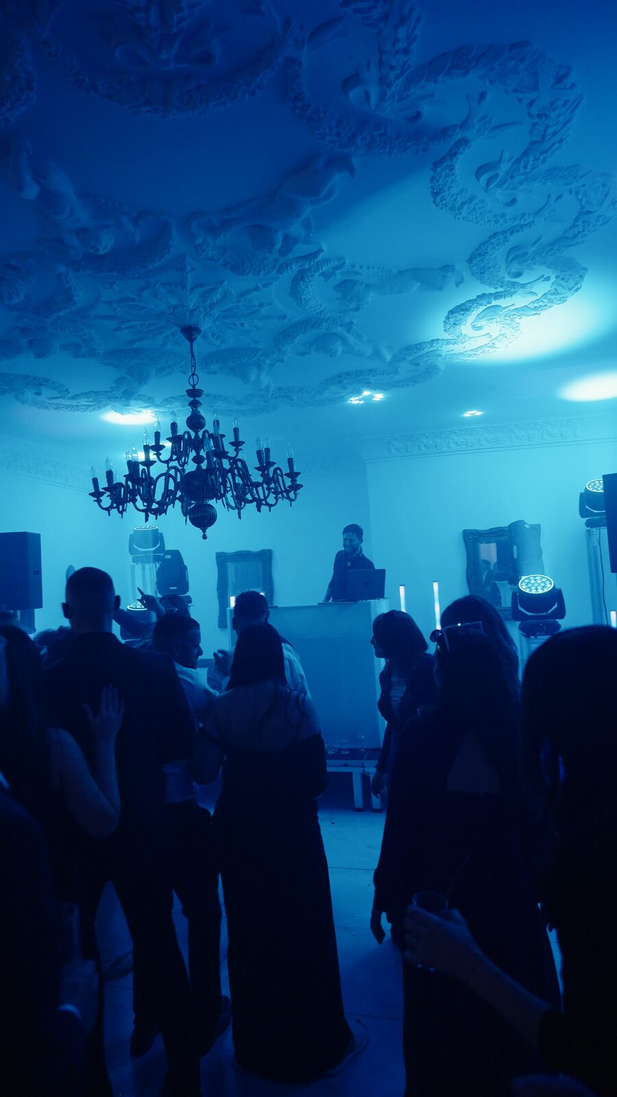 Wedding DJ setup at a Malta venue