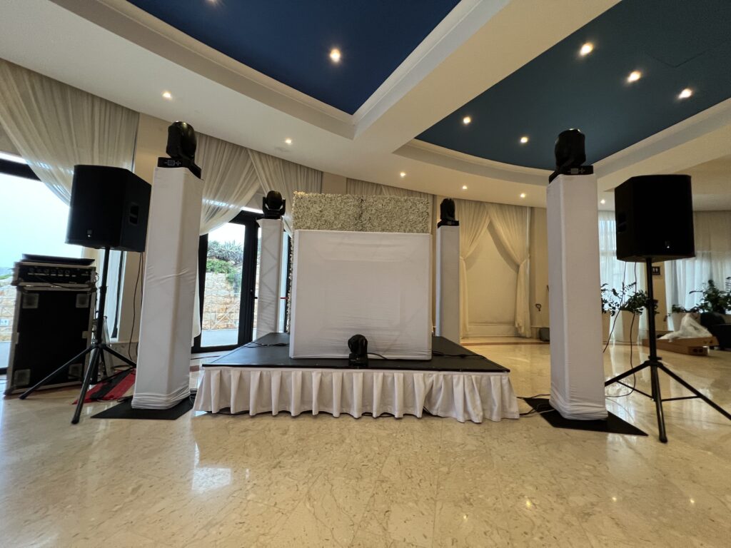 x2 Electro Voice EKS-15P 1000W RMS RCF High Quality Speakers - Events of up to 300 pax