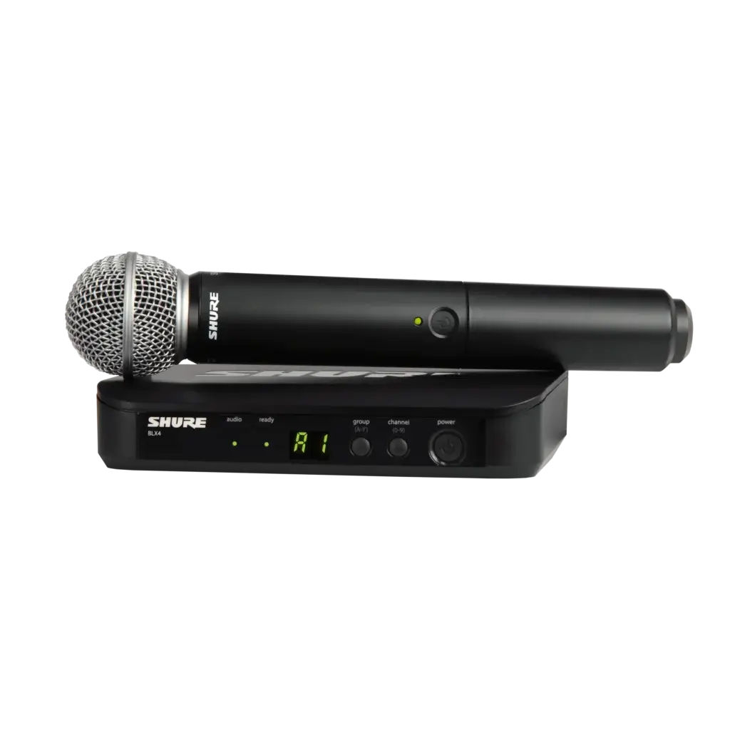 Shure BLX24E/SM58 - H8E Wireless Handheld Microphone